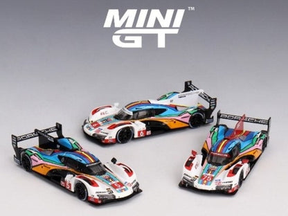 MGTS0011 TSM MINI-GT 1:64 Porsche Le Mans 24 Hours 2023 Porsche Penske Motorsport Set of 3