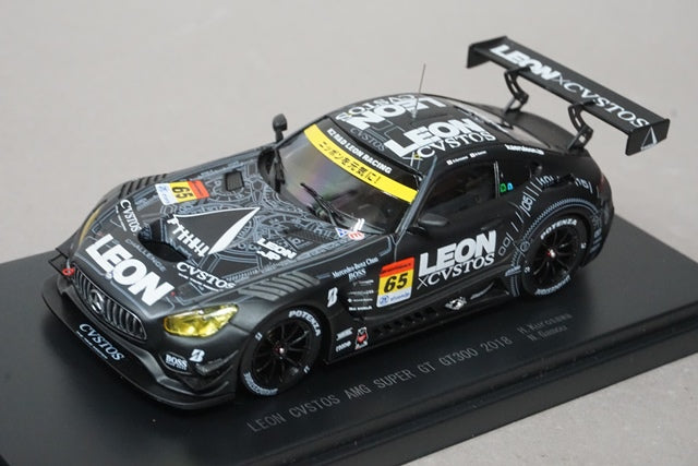 1:43 EBBRO 45659 Mercedes LEON CVSTOS AMG Super GT300 2018 #65