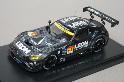 1:43 EBBRO 45659 Mercedes LEON CVSTOS AMG Super GT300 2018 #65