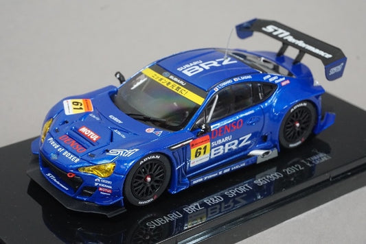 1:43 EBBRO 44750 Subaru BZR R&D Sports SGT300 2012 #61