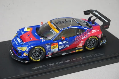 1:43 EBBRO 45765 Subaru BRZ R&D Sports Super GT300 2020 #61