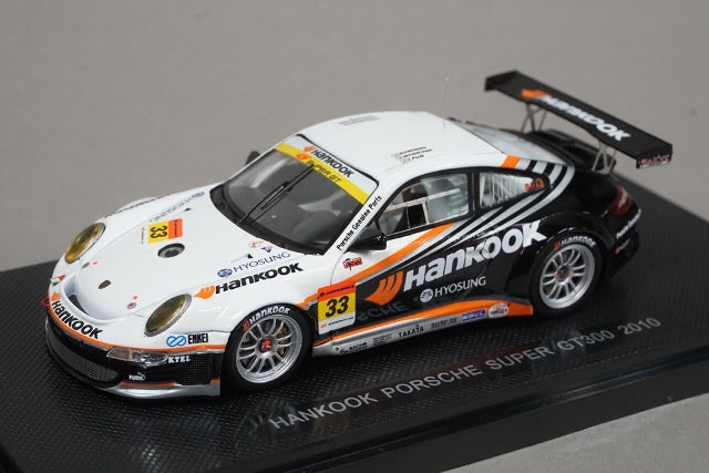 1:43 EBBRO 44370 Porsche Hankook Super GT300 2010 #33