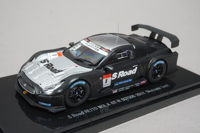 1:43 EBBRO 44764 Nissan S Road Leitmotoren GT-R SGT500 Okayama Test 2012 #1