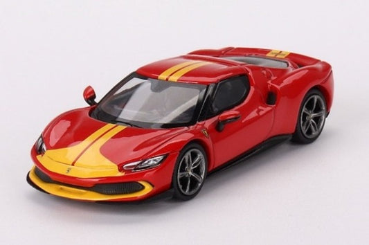 BBRFER64002 BBR 1:64 Ferrari 296 GTB Asset Fiorano Rossa Corsa Red