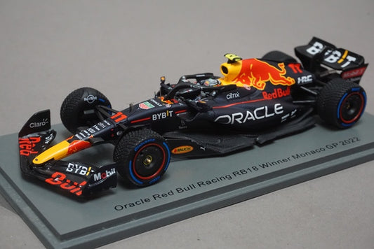 1:43 SPARK S8533 Oracle Red Bull Racing RB18 Monaco GP Winner 2022 #11