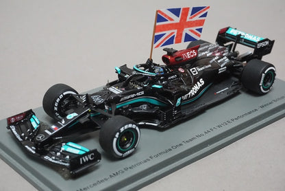 1:43 SPARK S7683 Mercedes AMG PETRONAS F1 TEAM W12 British GP Winner 2021 #44