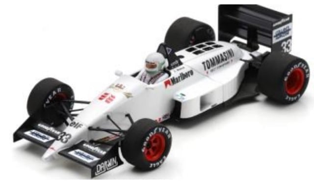 S7208 Spark 1:43 Eurobrun ER188 France GP 1988 S. Modena #33