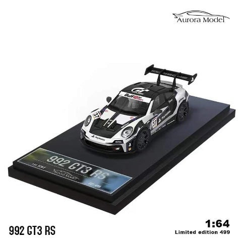 Aurora Model AM 1:64 Porsche 992 GT3 RS #37 GT