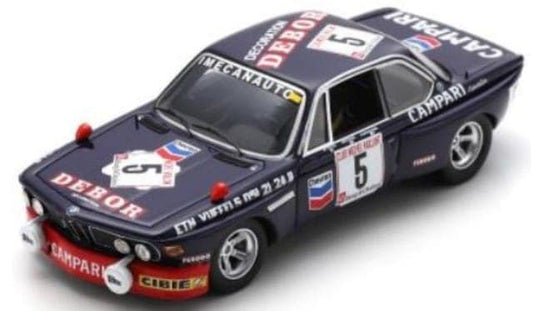 SB641 Spark 1:43 BMW 3.0CSi #5 24H Spa 1975 J. Sauvage - J-P. Rieu