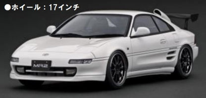 IG3336 ignition model 1:18 Toyota MR2 SW20 White