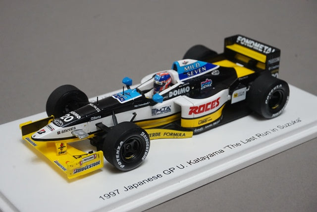 1:43 SPARK FS16 Minardi M197 Heart Japan GP 1997 Ukyo Katayama #20 Suzuka