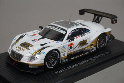 1:43 EBBRO 44185 Lexus KRAFT SC430 Super GT500 2009 #35