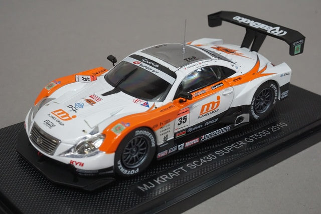 1:43 EBBRO 44334 Lexus MJ KRAFT  SC430 Super GT500 2010 #35