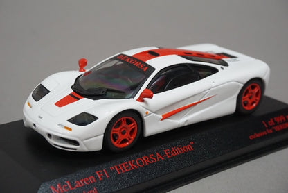 1:43 MINICHAMPS 533133442 McLaren F1 "HEKORSA-Edition" White&Red