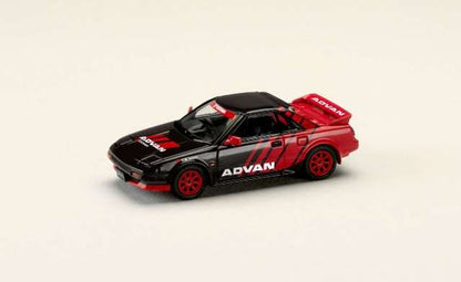 HJ646056AV Hobby Japan 1:64 Toyota MR2 1600G-LIMITED SUPER CHARGER YOKOHAMA ADVAN COLOR