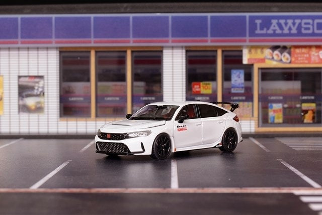 M65305 MOTORHELIX 1:64 Honda Civic Type R FL5 Hondata Pearl White