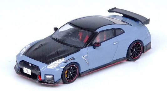 IN64-R35NSE-STGR INNO MODELS 1:64 Nissan GT-R (R35) NISMO Special Edition 2022 Stealth Gray