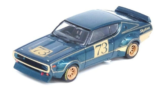 IN64-KPGC110RC-GRN INNO MODELS 1:64 Nissan Skyline 2000 GT-R (KPGC110) Racing Concept Green