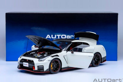 77501 AUTOart 1:18 Nissan GT-R R35 NISMO Special Edition Brilliant White Pear