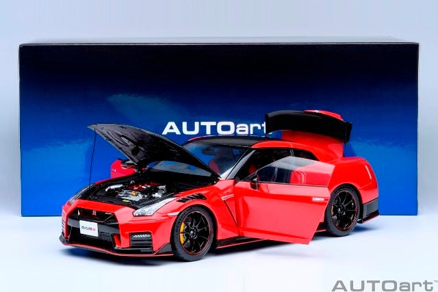 77502 AUTOart 1:18 Nissan GT-R R35 NISMO Special Edition Brilliant Vibrant Red