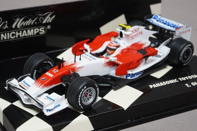 1:43 MINICHAMPS 400080012 Panasonic Toyota Racing TF108 2008 #12