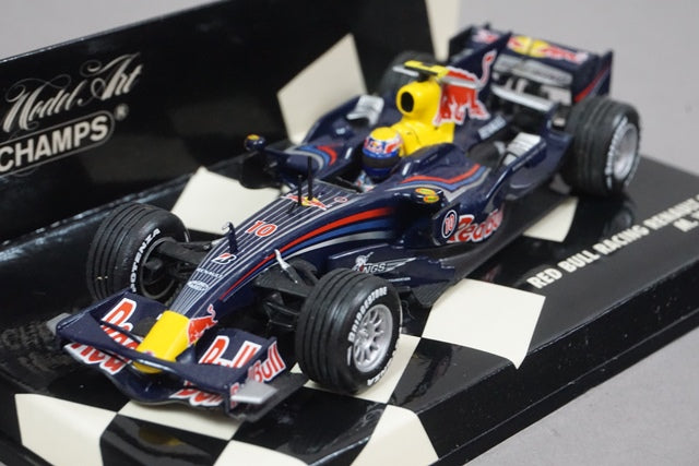 1:43 MINICHAMPS 400080010 Red Bull Racing Renault RB4 2008 #10