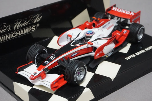 1:43 MINICHAMPS 400080018 Honda Super Aguri SA08 2008 #18