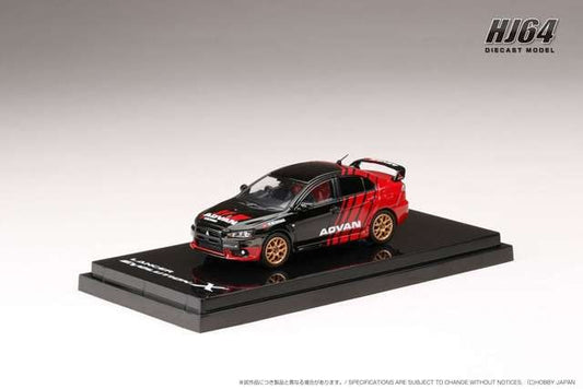 HJ644053AV Hobby Japan 1:64 Mitsubishi LANCER EVOLUTION ‡] YOKOHAMA ADVAN COLOR