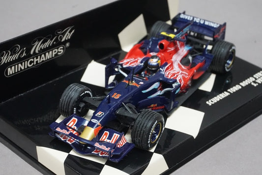 1:43 MINICHAMPS 400080015 Scuderia Toro Rosso STR3 2008 #15 S.Vettel