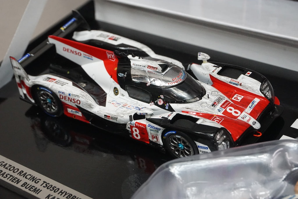 1:43 SPARK TY13143WM Toyota TS050 Hybrid 24h LM Winner 2018 #8 GAZOO Racing