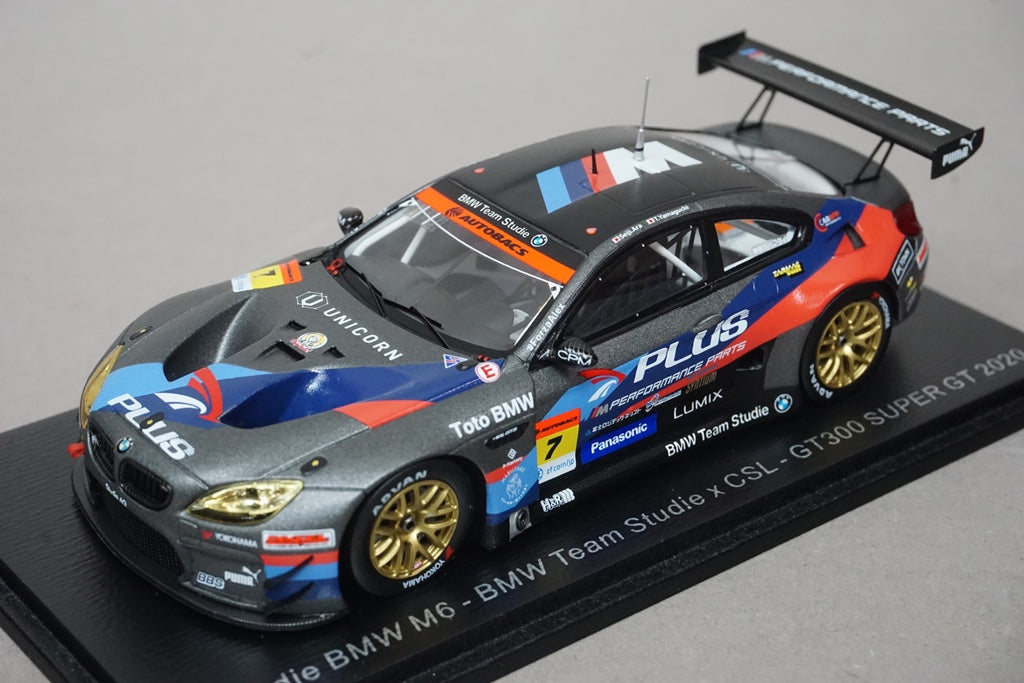 1:43 SPARK SGT005 Studie BMW M6 GT300 Super GT 2020 #7