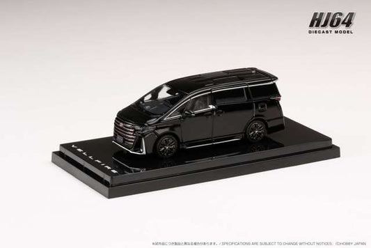 HJ641077BBK Hobby JAPAN 1:64 Toyota VELLFIRE Z Premier Black