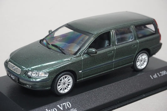 1:43 MINICHAMPS 430171212 VOLVO V70 2000 Olive Metallic