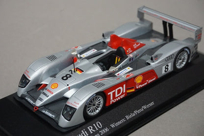 1:43 MINICHAMPS 400061608 Audi R10 24h LM Winner 2006 #8