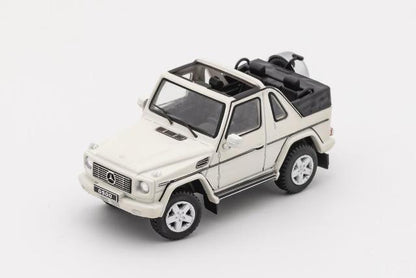 KS-070-386 GCD Gaincorp Products 1:64 Mercedes Benz G500 Convertible LHD White