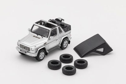 KS-070-387 GCD Gaincorp Products 1:64 Mercedes Benz G500 Convertible LHD Silver