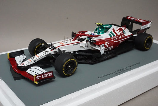 1:18 SPARK 18S603 Alfa Romeo Racing ORLEN C41 Italian GP 2021 #99