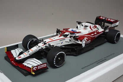 1:18 SPARK 18S607 Alfa Romeo Racing ORLEN C41 Abu Dhabi GP 2021 #7