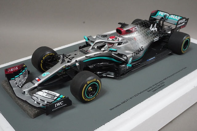 1:18 SPARK 18S473 Mercedes AMG F1 W11 EQ Performance Barcelona Test 2020 #44 Lewis Hamilton