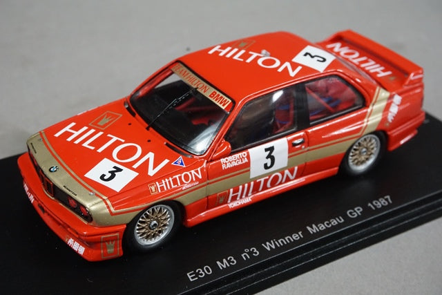 1:43 SPARK SA032 BMW E30 M3 Macau GP winner 1987 #3