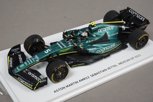 1:43 SPARK NKN01 Aston Martin AMR22 SV Mexican GP 2022 #5 Sebastian Vettel SEVEN COLLECTION