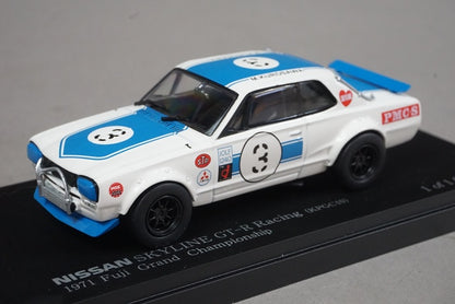 1:43 RAI'S H7437103 Nissan Skyline GT-R RACING (KPGC10) FUJI Grand Champion 1971 #3