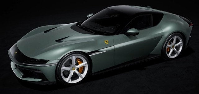 [ Pre-order ] LS553H LookSmart 1:43 scale Ferrari 12 Cilindri Verde Toscana