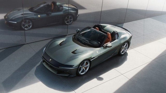 [ Pre-order ] LS556A LookSmart 1:43 scale Ferrari 12 Cilindri Spider Verde Toscana