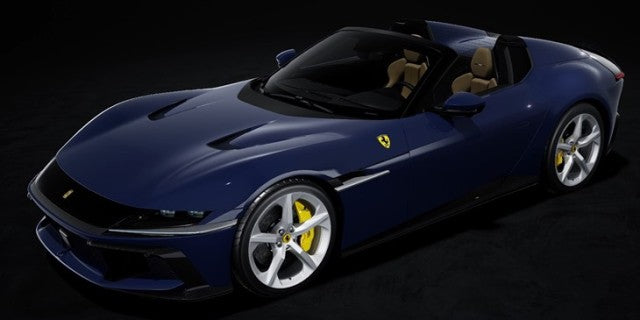 [ Pre-order ] LS556H LookSmart 1:43 scale Ferrari 12 Cilindri Spider Blue Pozzi