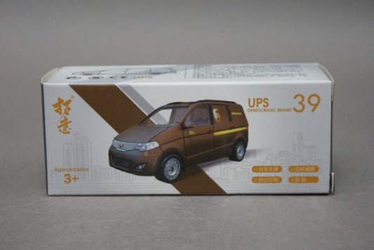 39 拓意 XCARTOYS 1:64 SAIC-GM-Wuling Automobile SGMW UPS Diecast