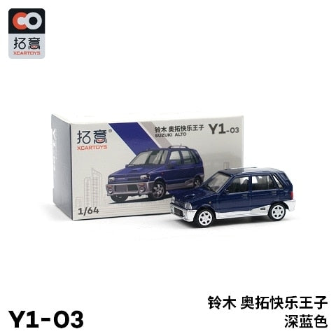 Y1-03 拓意 XCARTOYS 1:64 Suzuki ALTO WORKS Black Diecast