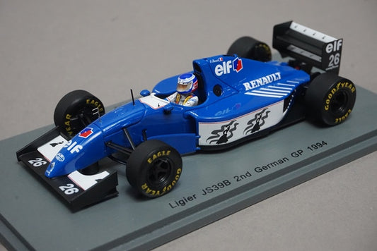 1:43 SPARK S7402 Ligier JS39B 2nd German GP 1994 #26 Olivier Panis