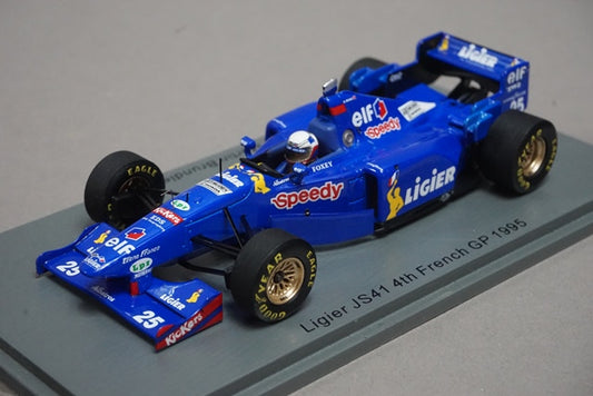 1:43 SPARK S7411 Ligier JS41 France GP 1995 #25 Martin Brundle