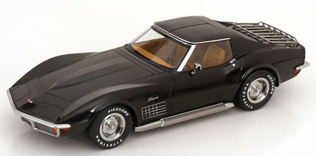 KKDC181224 KK scale 1:18 Chevrolet Corvette C3 1972 Black